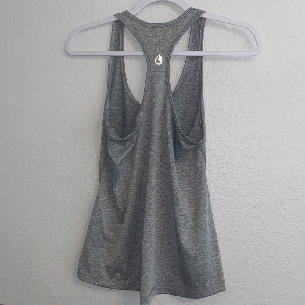 Grey Cyzone Razorback Tank Top. Size XS. - Picture 2 of 3